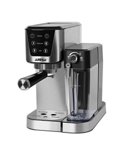 Купить Рожковая кофеварка Aresa AR-1613 серебристый в E-mobi