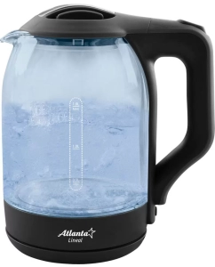 Купить Чайник электрический Atlanta ATH-2466 1.8 л черный в E-mobi