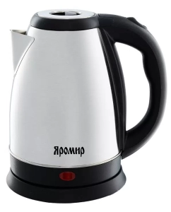 Купить Чайник электрический Яромир 1005 1.8 л серебристый в E-mobi