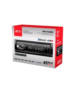 Купить Автомагнитола ACV AVS-946BW 1DIN 4x45Вт  в E-mobi