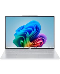 Купить Ноутбук Acer Swift Air 16 SFA16-61M-R721 (NX.DJBCD.002-Win11Pro) Ryzen AI 7 350 16Gb SSD 1Tb AMD Radeon Graphics 16 WUXGA OLED 50Втч Серебристый в E-mobi