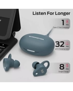 Купить Беспроводные TWS-наушники Monster N-Lite 210 MH22217 (137262-09) голубой  в E-mobi