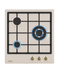 Купить Встраиваемая варочная панель газовая Simfer H45V35O527 бежевый в E-mobi