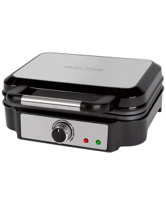 Купить Электровафельница Profi Cook PC-WA 1240 inox серебристая, черная в E-mobi