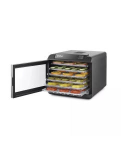 Купить Сушилка для овощей и фруктов Kitfort KT-1905 Black  в E-mobi