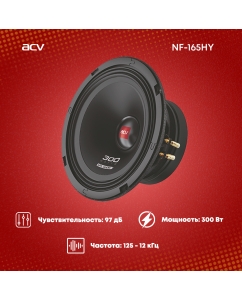 Купить Автомобильные колонки ACV NF-165HY эстрадные  в E-mobi