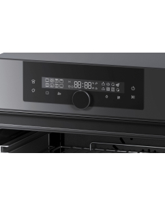Купить Встраиваемый электрический духовой шкаф Haier OQ-F6QSN3DG черный  в E-mobi