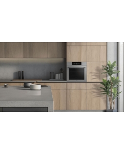 Купить Встраиваемый электрический духовой шкаф Haier HOQ-F6QSN3GG серебристый  в E-mobi