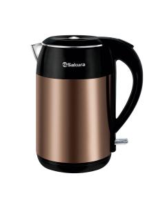 Купить Чайник электрический SAKURA SA-2154C 1.8 л черный, коричневый в E-mobi