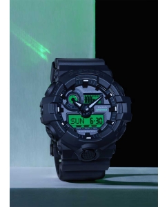 Купить Японские наручные часы Casio G-SHOCK GA-700BEG-1A с хронографом  в E-mobi