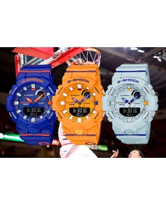 Купить Японские спортивные наручные часы Casio G-SHOCK GBA-800DG-7A с хронографом  в E-mobi