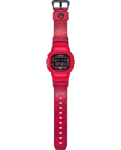 Купить Японские наручные часы Casio G-SHOCK DW-5600JAH24-4 с хронографом  в E-mobi