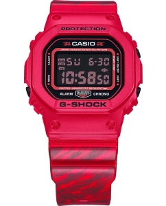 Купить Японские наручные часы Casio G-SHOCK DW-5600JAH24-4 с хронографом  в E-mobi