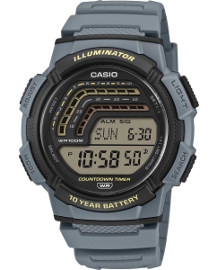 Купить Японские наручные часы Casio Collection WS-1800-2A с хронографом в E-mobi
