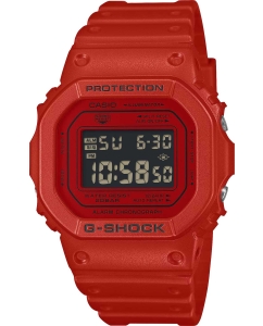 Купить Японские наручные часы Casio G-SHOCK DW-5600RRB-4 с хронографом в E-mobi