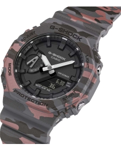 Купить Японские наручные часы Casio G-SHOCK GA-2100CM-8A с хронографом  в E-mobi