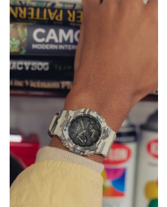 Купить Японские наручные часы Casio G-SHOCK GA-2100CM-5A с хронографом  в E-mobi