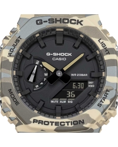 Купить Японские наручные часы Casio G-SHOCK GA-2100CM-5A с хронографом  в E-mobi