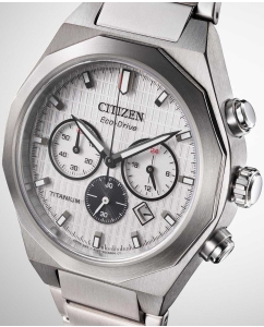 Купить Японские титановые наручные часы Citizen CA4690-51A с хронографом  в E-mobi