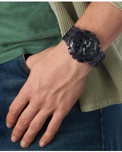 Купить Японские наручные часы Casio G-SHOCK GA-110SKE-8AER с хронографом  в E-mobi