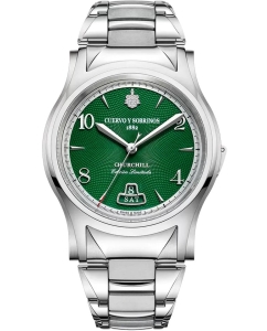 Купить Швейцарские механические титановые наручные часы Cuervo y Sobrinos 2810B.1SWG в E-mobi