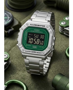 Купить Японские наручные часы Casio Collection W-218HD-3A с хронографом  в E-mobi