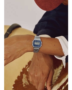 Купить Японские наручные часы Casio Vintage A158WEA-2 с хронографом  в E-mobi