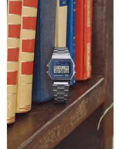 Купить Японские наручные часы Casio Vintage A158WEA-2 с хронографом  в E-mobi