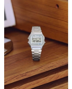 Купить Японские наручные часы Casio Vintage A158WEA-7 с хронографом  в E-mobi
