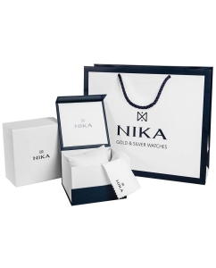 Купить Российские серебряные наручные часы NIKA 1317.0.19.25A.B  в E-mobi