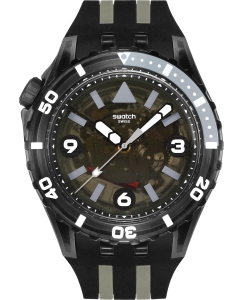 Купить Швейцарские керамические наручные часы Swatch SSCU09B100 в E-mobi