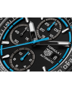 Купить Швейцарские механические титановые наручные часы TAG Heuer CBZ2084.FT8097 с хронографом  в E-mobi