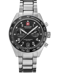 Купить Швейцарские наручные часы Swiss Military Hanowa SMWGI0007701 с хронографом в E-mobi