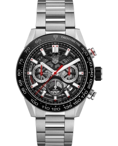 Купить Швейцарские механические наручные часы TAG Heuer Carrera CBG2A10.BA0654 с хронографом в E-mobi
