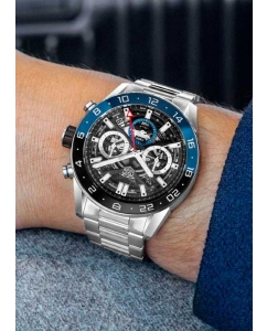 Купить Швейцарские механические наручные часы TAG Heuer Carrera CBG2A1Z.BA0658 с хронографом  в E-mobi