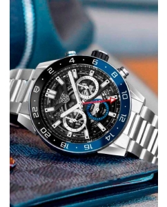 Купить Швейцарские механические наручные часы TAG Heuer Carrera CBG2A1Z.BA0658 с хронографом  в E-mobi