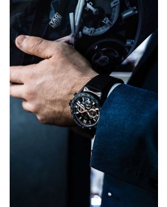 Купить Швейцарские механические керамические наручные часы TAG Heuer Carrera CBG2A90.FT6173 с хронографом  в E-mobi