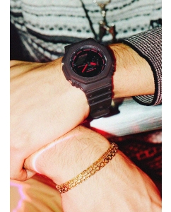 Купить Японские наручные часы Casio G-SHOCK GA-2100K-5A с хронографом  в E-mobi