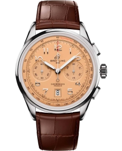 Купить Швейцарские механические наручные часы Breitling AB0145331K1P2 с хронографом в E-mobi