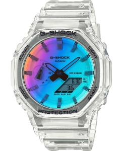 Купить Японские наручные часы Casio G-SHOCK GA-2100SRS-7A с хронографом в E-mobi