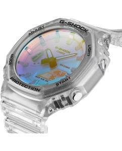 Купить Японские наручные часы Casio G-SHOCK GA-2100SRS-7A с хронографом  в E-mobi