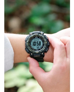 Купить Японские наручные часы Casio Pro Trek PRG-340ANS-3 с хронографом  в E-mobi