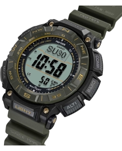 Купить Японские наручные часы Casio Pro Trek PRG-340ANS-3 с хронографом  в E-mobi