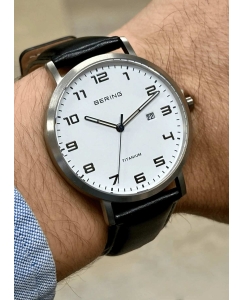 Купить Титановые наручные часы Bering ber-18640-404  в E-mobi