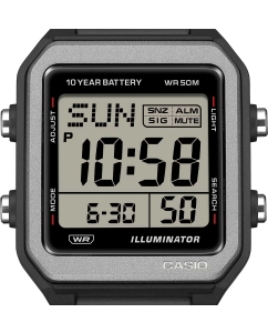 Купить Японские наручные часы Casio Collection W-221H-1A с хронографом  в E-mobi