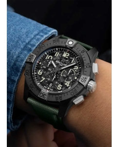 Купить Швейцарские механические керамические наручные часы Breitling SB0148101B1X1 с хронографом  в E-mobi