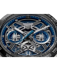 Купить Швейцарские механические наручные часы TAG Heuer Carrera CBU2081.BF0007 с хронографом  в E-mobi