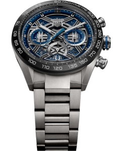 Купить Швейцарские механические наручные часы TAG Heuer Carrera CBU2081.BF0007 с хронографом  в E-mobi