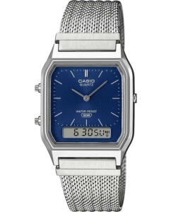 Купить Японские наручные часы Casio Vintage AQ-230EM-2A с хронографом в E-mobi