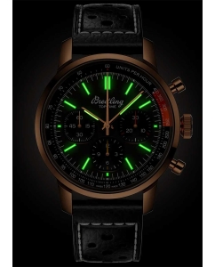 Купить Швейцарские механические золотые наручные часы Breitling RB01761A1Q1X1 с хронографом  в E-mobi
